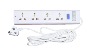 USHA – (4+1) 6Amp, 240 Volts Multi-purpose Power Strip Extension Board- SHINE