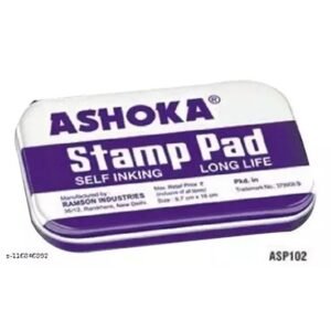 Ashoka Golden Stamp Pad 95mm*52mm Blue