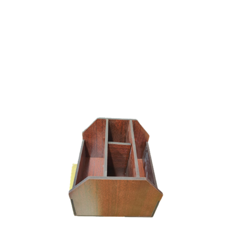 Wooden Desk Organizer Pen Stand