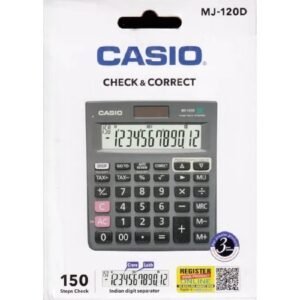 Calculator – Casio-Check & Correct-MJ-120D
