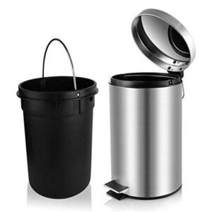 Dustbin Stainless Steel Pedal Bin 7 Ltrs