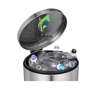Dustbin Stainless Steel Pedal Bin 5 Ltrs