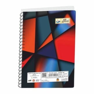 Hans Spiral Notebook No.4-14.8*20.7cm-160Pg-(Pack of 5)