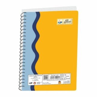 Hans Spiral Notebook No.4-80Pg-14.8*20.7cm-(Pack Of 10)