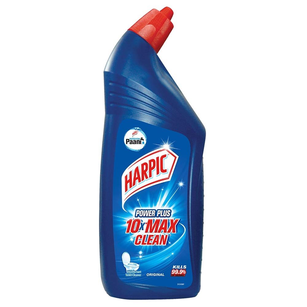 Harpic Disinfectant Toilet Cleaner Liquid, Original Thick Toilet