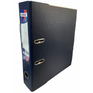PVC Index File Blue/ Lever Arch File - (Digismart or Lehar)-FS size-35*28cm
