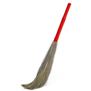 Soft Broom, Long plastic handle, Easy floor cleaning