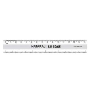 Nataraj 621 Transparent 30CM Scale