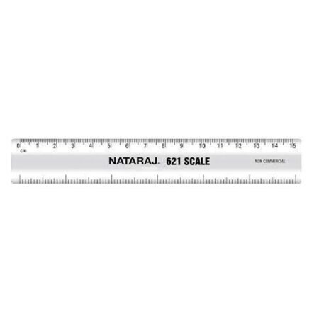 Nataraj 621 Transparent 15CM Scale