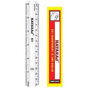 Nataraj 621 Transparent 30CM Scale