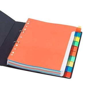 Separators for Box Files, Lever Arch Files, Binders - A4 Size (Pack of 10)
