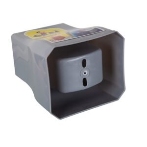 Toilet Brush Duble Hockey With Container ( Grey Color )