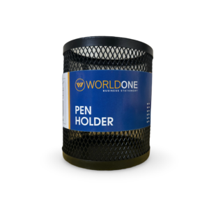 Pen Holder/Pen Stand/Tumbler-Mild steel- 8(D)*9.5(H)cms-Worldone wps341