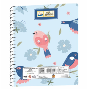 Hans Spiral Notebook No.5-160 pg--18.5*22.3 cm-(Pack Of 5)