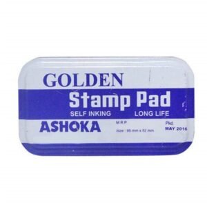 Ashoka Golden Stamp Pad 95mm*52mm Blue
