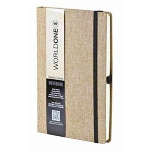 Worldone executive Notebook Diary with elastic closure