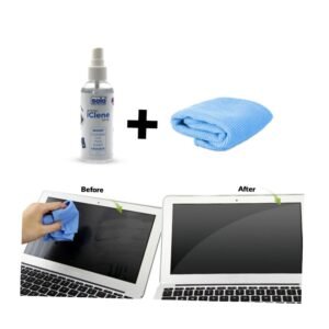 Cleaning kit- Brand Solo iclene- Laptop cleaner with soft brush & fiber cloth