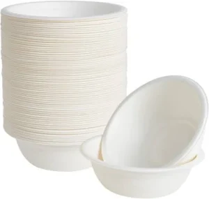 Disposable Bowls-Premium Quality-Made of sugarcane-50 pcs