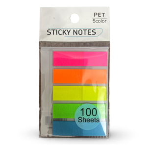 Plastic Sticky Notes/Plastic Flags-1.2X4.5Cm-100sheets