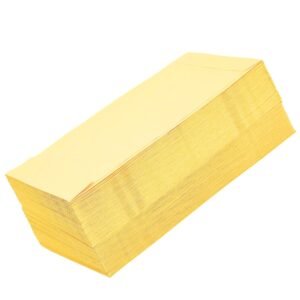 Worldone Laminated yellow envelops 11*5 inches-100gsm (pack of 50pcs)-code WPS1105YL