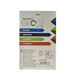 Nataraj Glow Ball Pen (20 Pieces in Box)