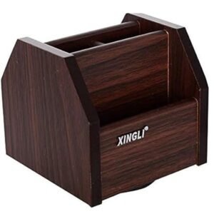 Xingli Wooden Desk Organizer Pen Stand – Xl-5004-2