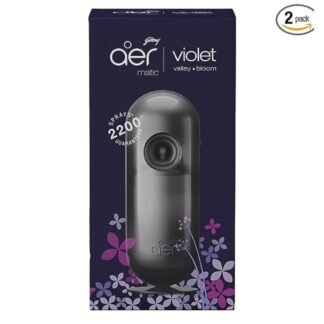 Godrej Aer Matic Violet Valley Bloom automatic Spray (Machine + Refill)