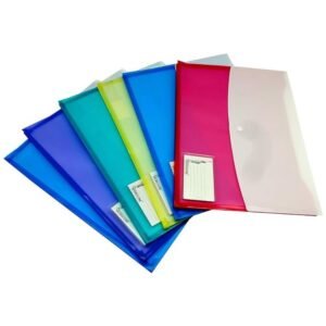 Worldone-DC 210F DOCUMENT BAG-Button Bag with Back Pocket