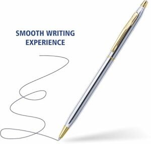 Pierre cardin kriss white gold ball pen