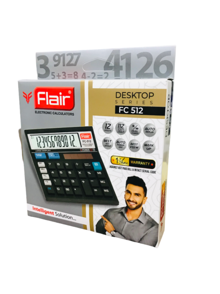Calculator – Flair FC-512 Desktop Series