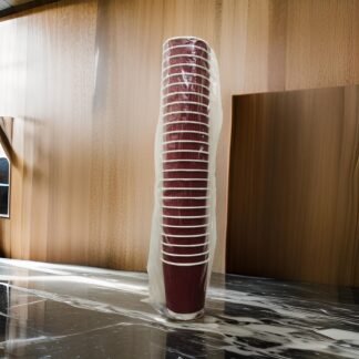 Disposable Ripple Paper Glass / Paper cup150ML- Pack of 25pcs