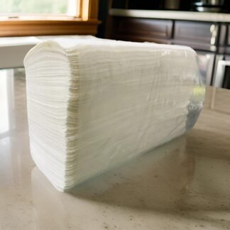 Tissue paper- M fold