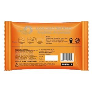 Freshones Apricot Facial Wipes (20 Wipse)
