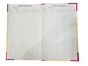 Shipra Stock Register-19*32 cm-65gsm-110pg (2Q)