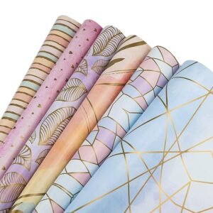 Gift Wrap paper-Premium Design Paper-Size 64*45cm-Pack of 10-Single color as available in stock