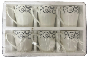 Mark Fine tableware Coffee Mug (set of 6)